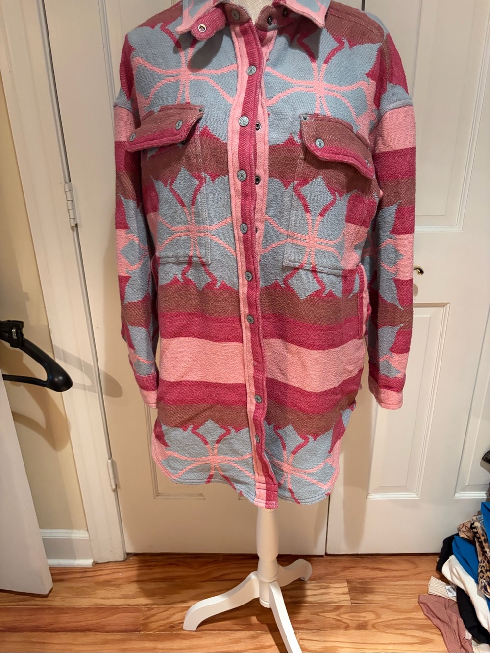 Free People size S. Oversized fit. NWT